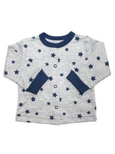 Кофта с окантовкой горловины Веселый малыш Маленький автолюбитель, р. 68