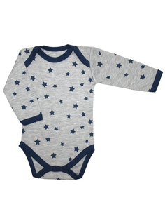 Боди с длинным рукавом Веселый малыш Маленький автолюбитель, р. 74