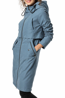 Плащ женский DizzyWay 20106 серый 56 RU