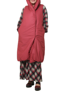 Утепленный жилет женский KATA BINSKA FEB 190833 красный 44-46 EU