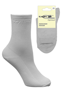 Носки женские Totall 02-9035-B серые 23 RU