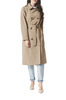 Тренч женский D`imma 2050 коричневый 58 RU