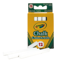 12 цв. мелков с пониженным выделением пыли Crayola