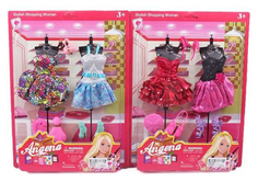 Набор платьев для куклы Shantou Gepai Angena с аксессуарами
