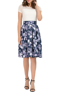 Юбка женская REMIX 2767 синяя 52 RU