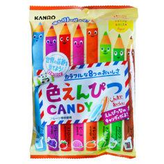 Карамель Kanro цветные карандаши 8 вкусов No Brand
