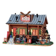 Lemax Домик «Туристическая экипировка», 15*21*19 см, подсветка, батарейки 05040
