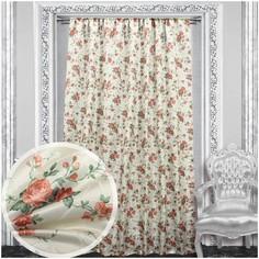 Портьера Amore Mio RR LD7750-03 145*270см. Персиковая