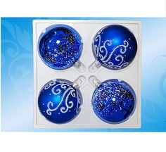 Декорация новогодняя С 1532-синий Noname