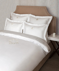 Комплект постельного белья Luxberry Rococo белый евро