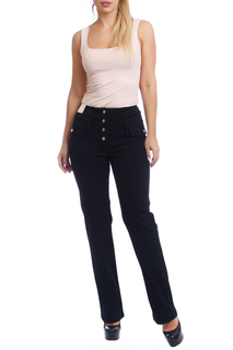 Джинсы женские LAFEI-NIER X24626R черные 27 RU