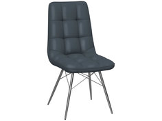 Стул Бордо паук Турин 04 (Серо-голубой), иск. кожа / Каркас Нержавеющая сталь, 2 шт. Avrora