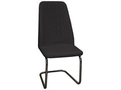 Стул Марсала Батлер 07 (Черный), иск. кожа / Каркас Нержавеющая сталь, 2 шт. Avrora