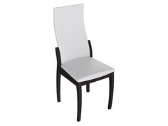 Стул Бруклин Т1 Стул + Бруклин тип 1 каркас Венге / Белый аллигатор 218, иск. кожа Triya