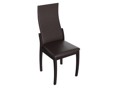 Стул Бруклин Т1 Стул + Бруклин тип 1 каркас Венге / Коричневый аллигатор 218, иск. кожа Triya