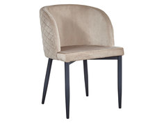 Стул Оскар MC11 HLR-08 Шампань, велюр / Черный матовый Stool Group