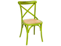 Стул Secret De Maison CROSS (mod.CB2001) Античный зелёный / Натуральный Tet Chair