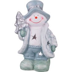 Подсвечник Lefard Снеговик (11х9х17 см)