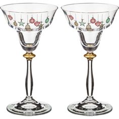 Свеча-подсвечник Bohemia Crystal Ёлочные Игрушки (10х19 см - 2 шт)