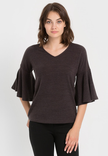 Свитер женский Remix 6564/2 коричневый 44