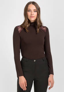 Свитер женский Remix 6580/5 коричневый 52