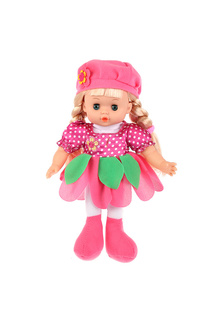 Кукла Анечка в розовом платье Карапуз