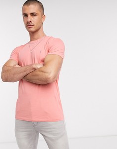 Розовая футболка с логотипом AllSaints-Розовый