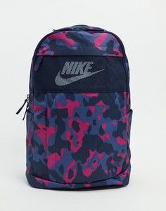 Рюкзак с камуфляжным принтом Nike Elemental 2.0-Фиолетовый