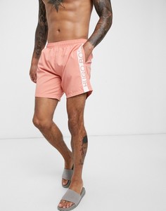 Розовые шорты для плавания BOSS bodywear-Розовый