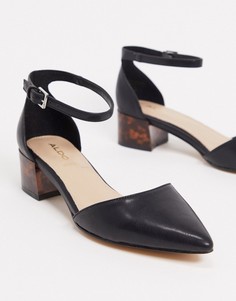 Туфли на среднем блочном каблуке ALDO-Черный