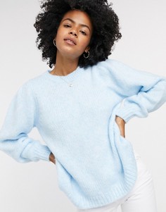 Голубой джемпер с длинными рукавами Only-Синий