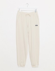 Светлые джоггеры с манжетами adidas Originals RYV-Белый