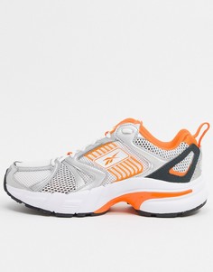 Серые кроссовки Reebok Classic Premier-Белый