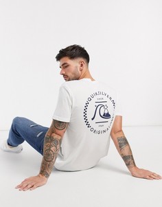 Белая футболка Quiksilver-Белый