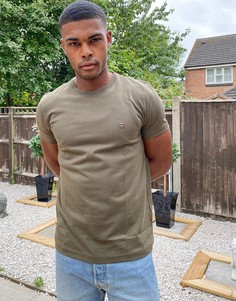 Футболка с круглым вырезом Tommy Hilfiger Еssentials-Зеленый