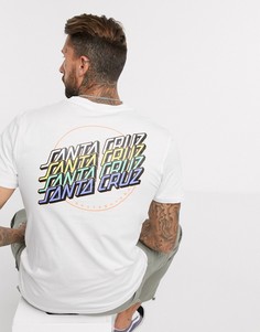 Белая футболка Santa Cruz-Белый