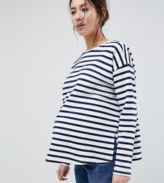 Топ в полоску ASOS DESIGN Maternity-Мульти