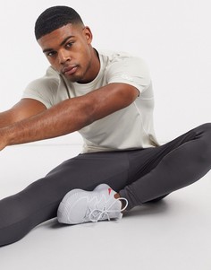 Светло-бежевая спортивная футболка ASOS 4505-Бежевый