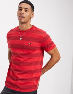 Футболка в полоску Tommy Jeans-Красный