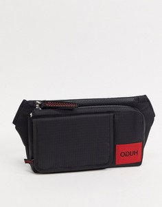 Черная сумка через плечо HUGO-Черный