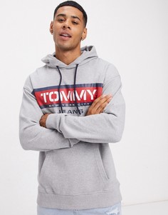 Толстовка с логотипом Tommy Jeans-Серый
