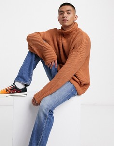 Персиковый oversized-свитер ASOS DESIGN​​​​​​​-Розовый