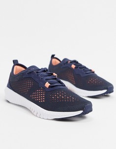 Темно-синие кроссовки Reebok Training Flexagon-Темно-синий