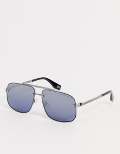 Солнцезащитные очки-авиаторы с серебристой оправой Marc Jacobs-Серебряный