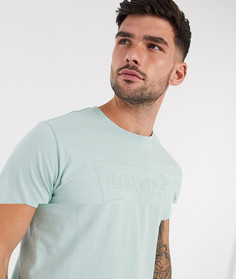 Синяя футболка с логотипом Levis-Синий Levis®