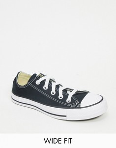 Черные кеды для широкой стопы Converse Chuck Taylor All Star Ox-Черный