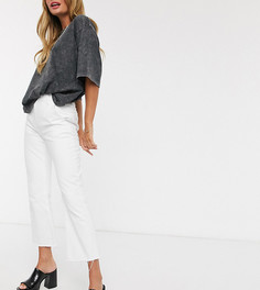 Белые укороченные джинсы клеш Reclaimed Vintage inspired The 85-Белый
