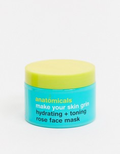 Маска для лица с экстрактом розы 125 мл Anatomicals Make Your Skin Grin-Бесцветный