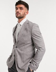 Узкий пиджак Harry Brown-Серый
