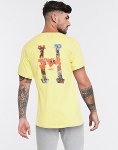 Желтая футболка HUF X Godzilla-Желтый